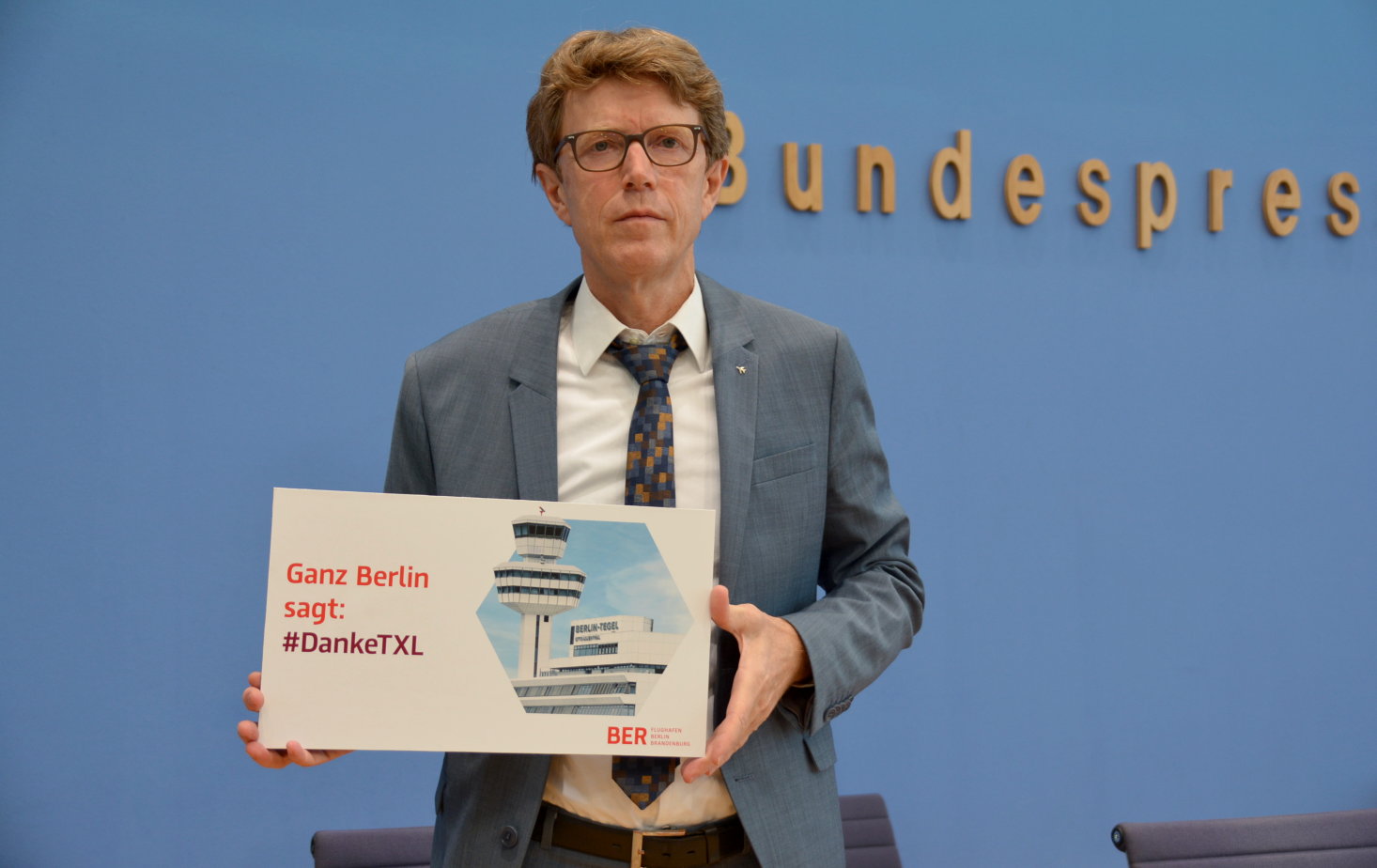 Prof. Dr. Engelbert Lütke Daldrup Bundespressekonferenz Eröffnung BER 31. Oktober 2020