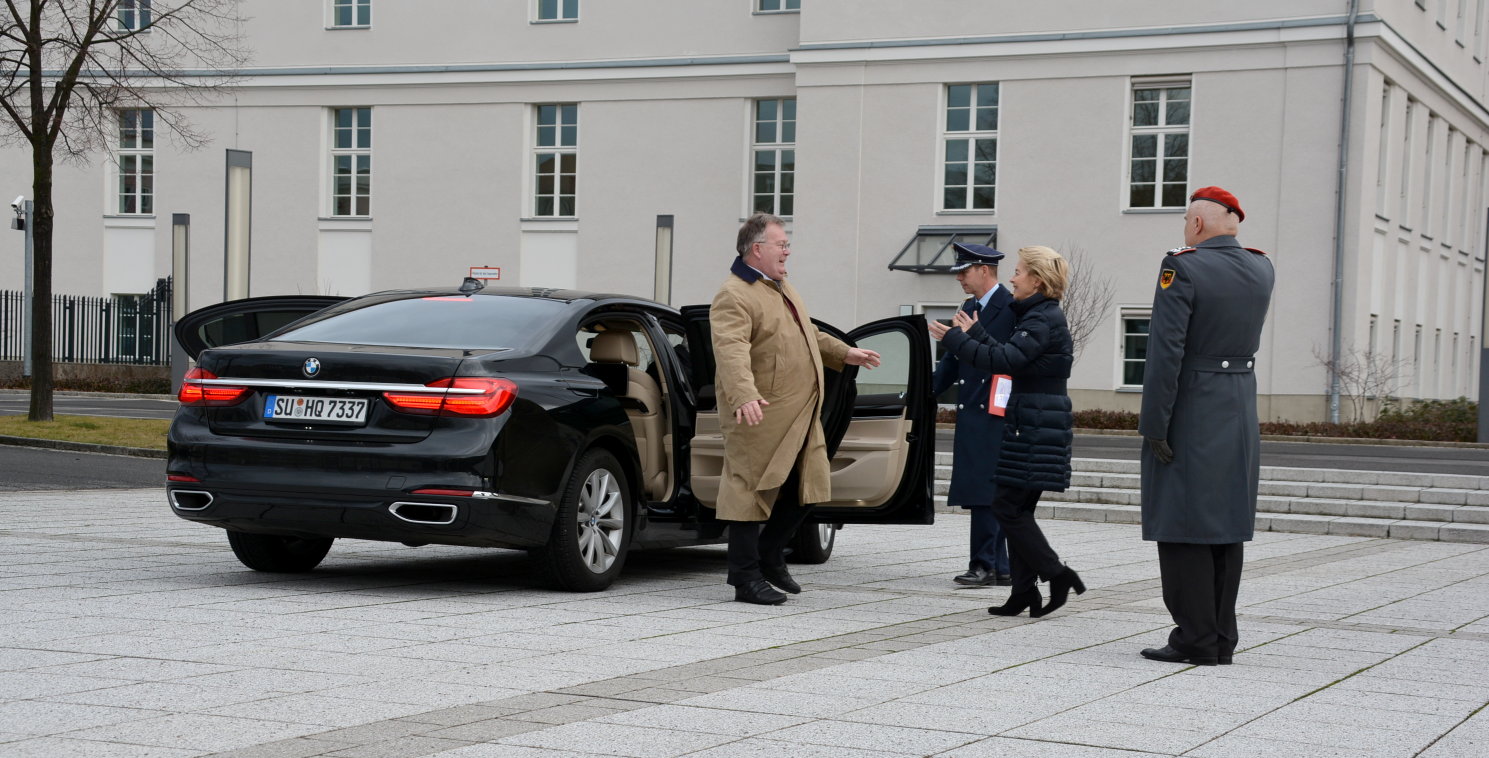 Dänemarks Verteidigungsminister Claus Hjort Frederiksen Antrittsbesuch BMVg Bendlerblock