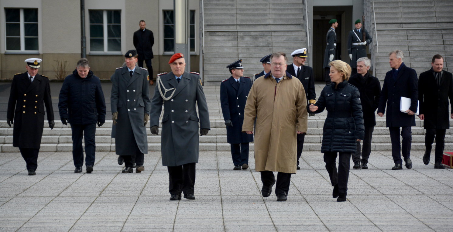 Dänemarks Verteidigungsminister Claus Hjort Frederiksen Antrittsbesuch BMVg Bendlerblock