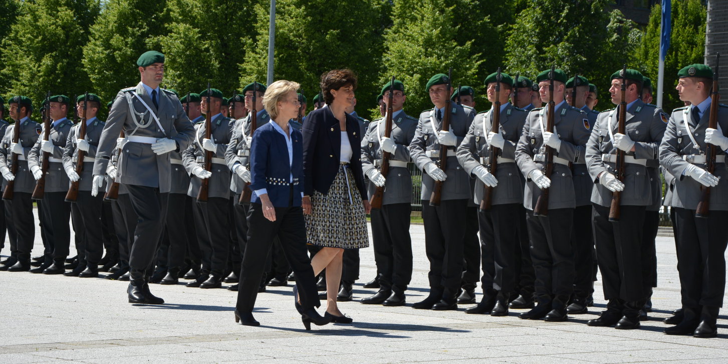 Verteidigungsministerin Frankreichs Sylvie Goulard Berlin