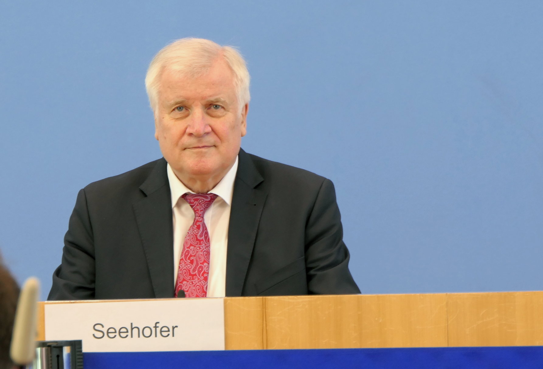 Bundespressekonferenz BPK Kriminalstatistik Bundesinnenminister Horst Seehofer