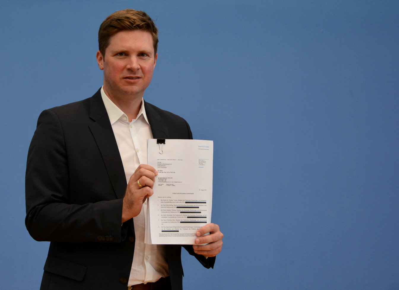 FDP-Fraktion reicht Verfassungsklage gegen den Solidaritätszuschlag ein - Dr. Florian Toncar