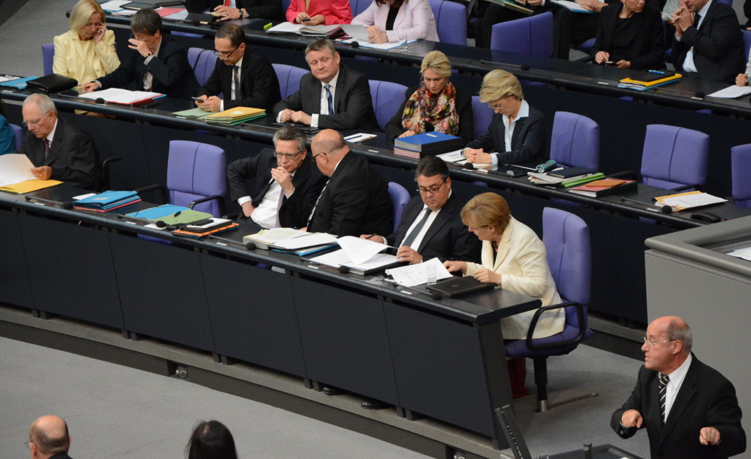 Bundestag Haushaltsdebatte 2015