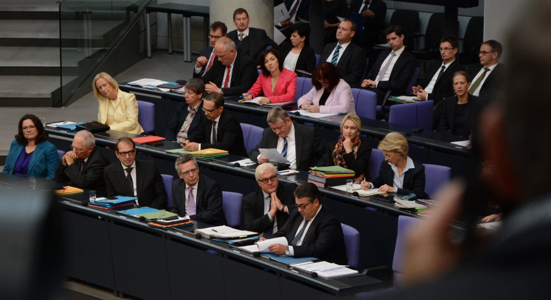 Bundestag Haushaltsdebatte 2015