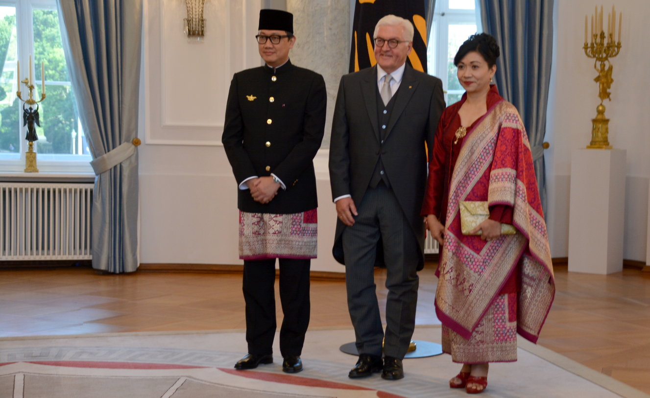 Indonesischer Botschafter Arif Havas Oegroseno akkreditiert