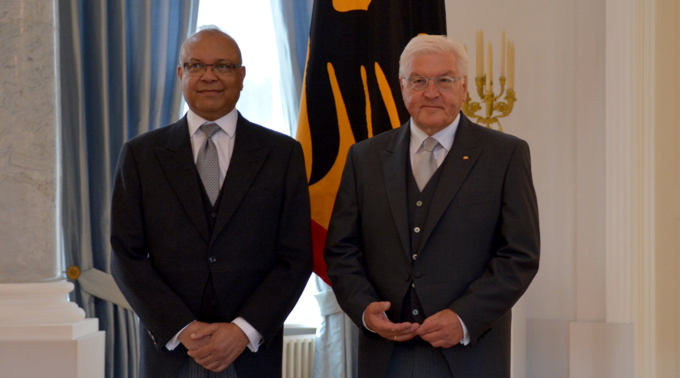 Botschafter akkreditiert - Republik Fidschi - Deo Saran