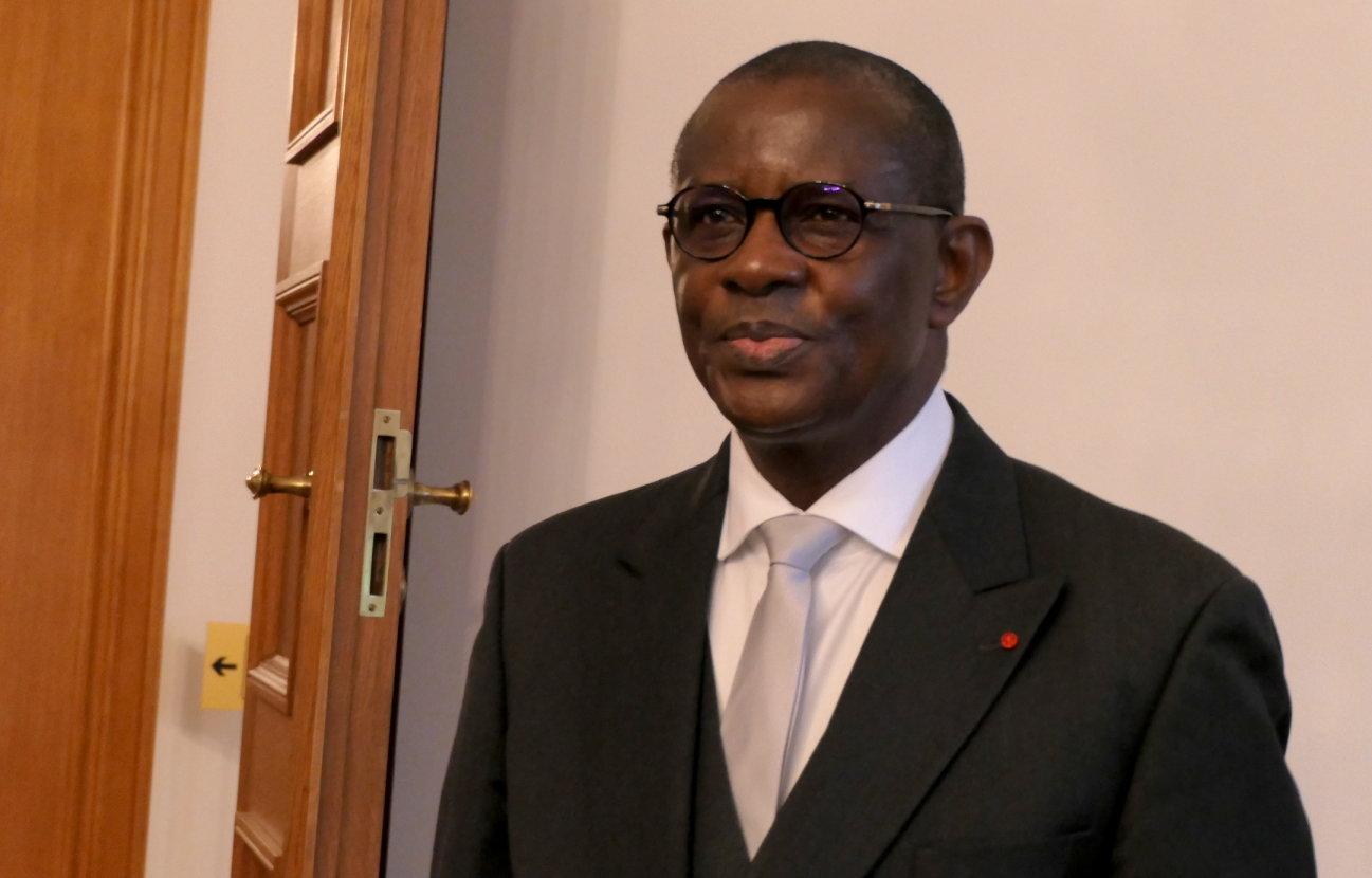 Botschfter akkreditiert Côte d‘Ivoire Elfenbeinküste Philippe Mangou