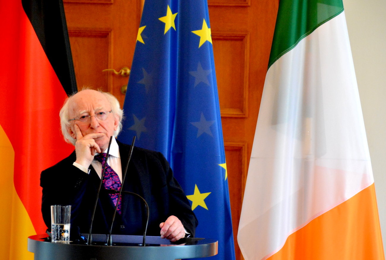 Irland Präsident Michael D. Higgins Staatsbesuch Berlin