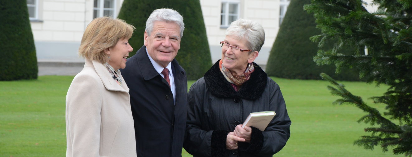 Elizabeth-Shaw-Grundschule Schloss Bellevue Bundespräsident Gauck