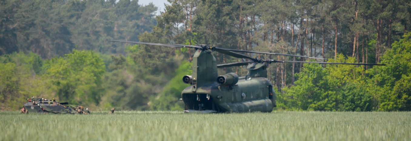 Green Griffin 2019 CH 47 Chinook F Wiesel