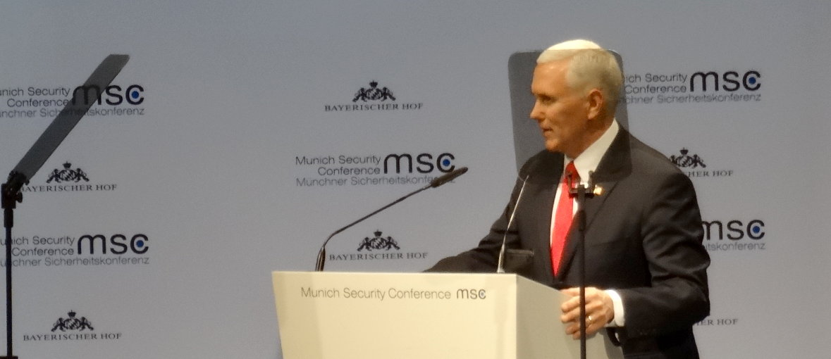 #MSC2019 55. Münchner Sicherheitskonferenz Michael Pence