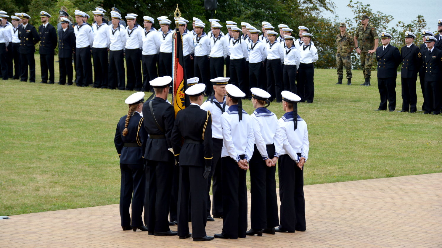 Crew VII/2019 an der Marineschule Mürwik in Flensburg vereidigt