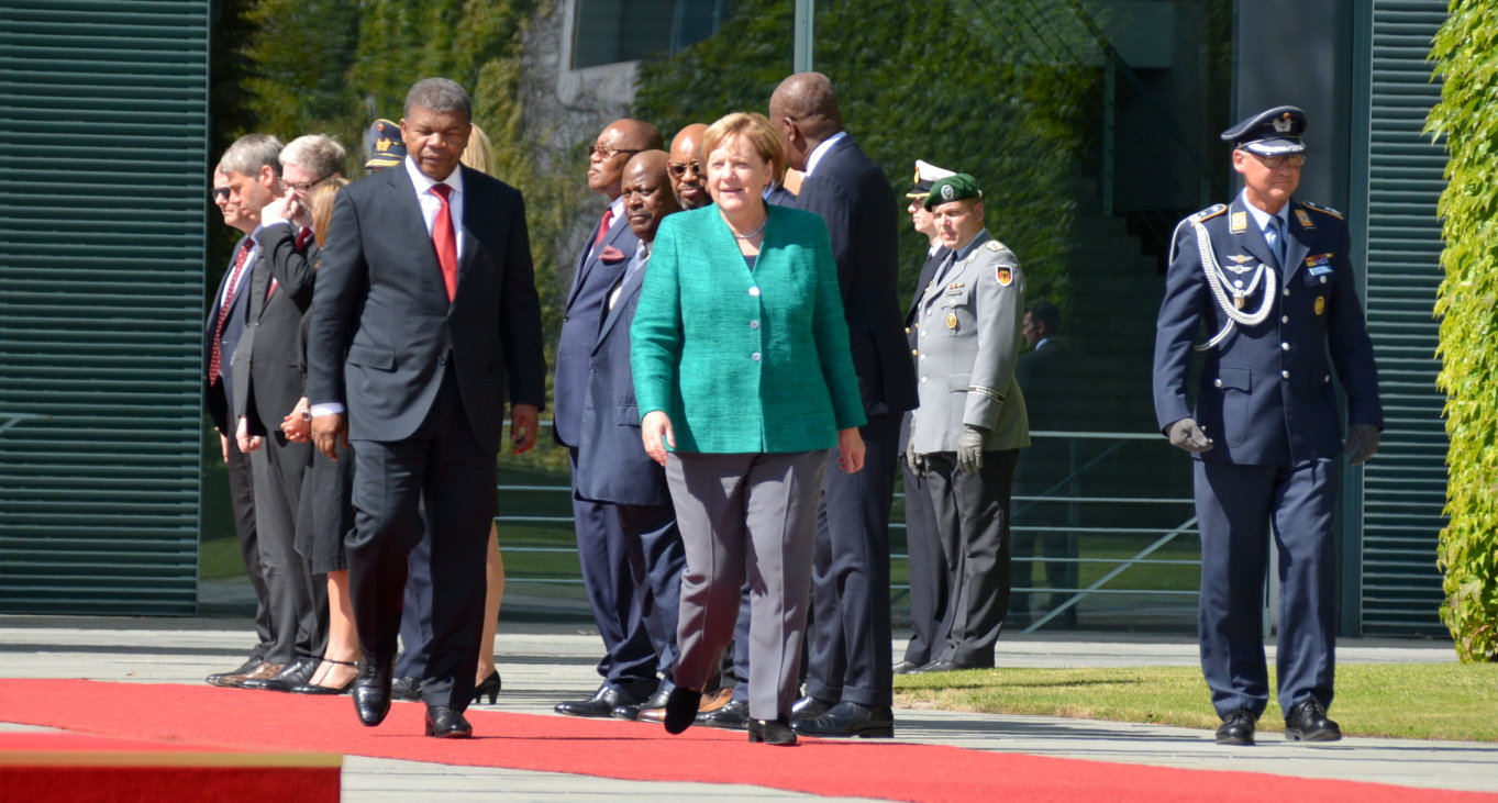 Angola Staatspräsident João Manuel Gonçalves Lourenço Berlin Angela Merkel