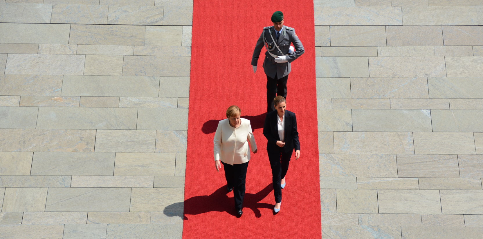 Dänemarks Ministerpräsidentin Mette Frederiksen Bundeskanzlerin Angela Merkel Antrittsbesuch Berlin