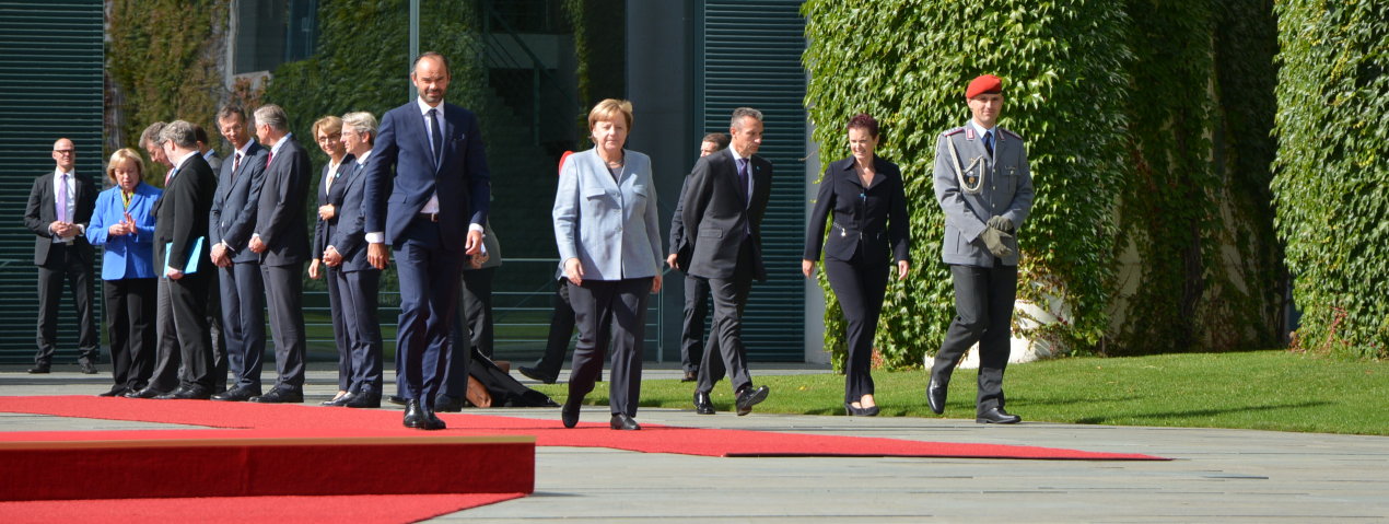 Französischer Premierminister Édouard Philippe in Berlin