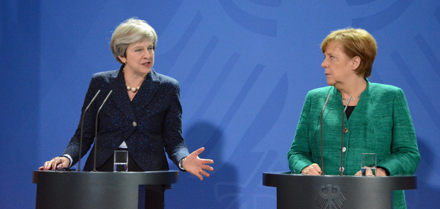 Britische Premierministerin Theresa May Berlin Angela Merkel Britische Premierministerin Theresa May Berlin Angela Merkel