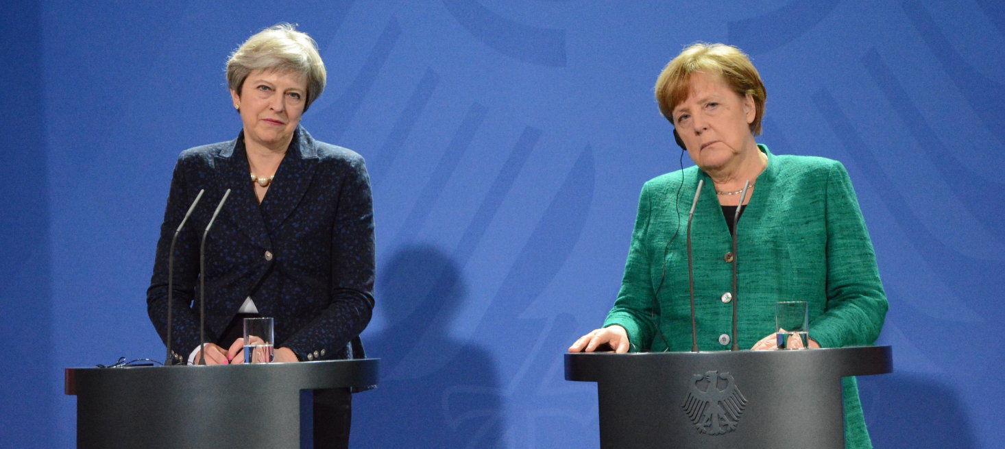 Britische Premierministerin Theresa May Berlin Angela Merkel Britische Premierministerin Theresa May Berlin Angela Merkel