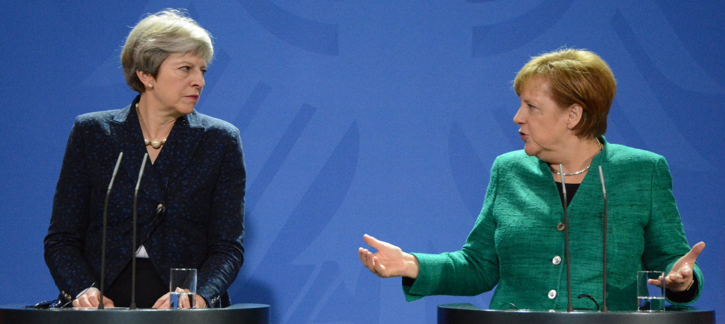 Britische Premierministerin Theresa May Berlin Angela Merkel