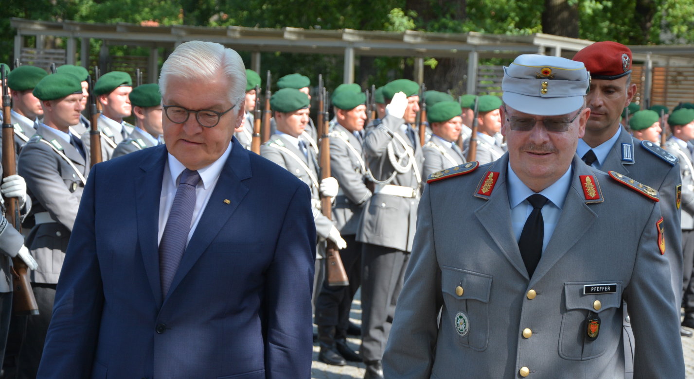 Bundespräsident Steinmeier Antrittsbesuch Bundeswehr Einsatzführungskommando