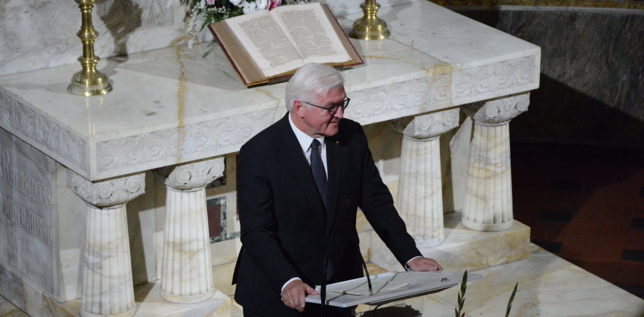 Bundespräsident Steinmeier Vatikan Papst-Audienz Rom Bundespräsident Steinmeier Vatikan Papst-Audienz Rom