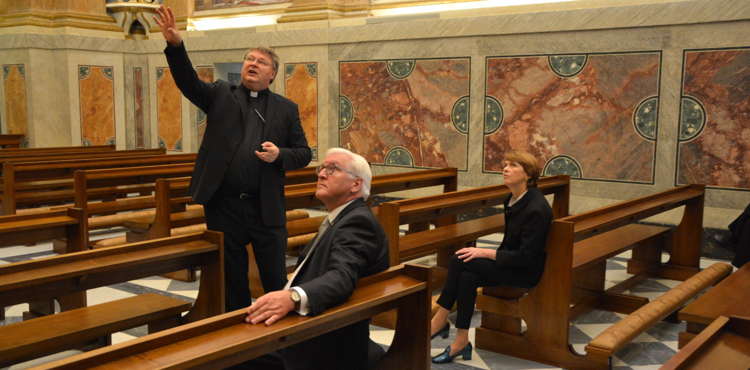 Bundespräsident Steinmeier Vatikan Papst-Audienz Rom Bundespräsident Steinmeier Vatikan Papst-Audienz Rom