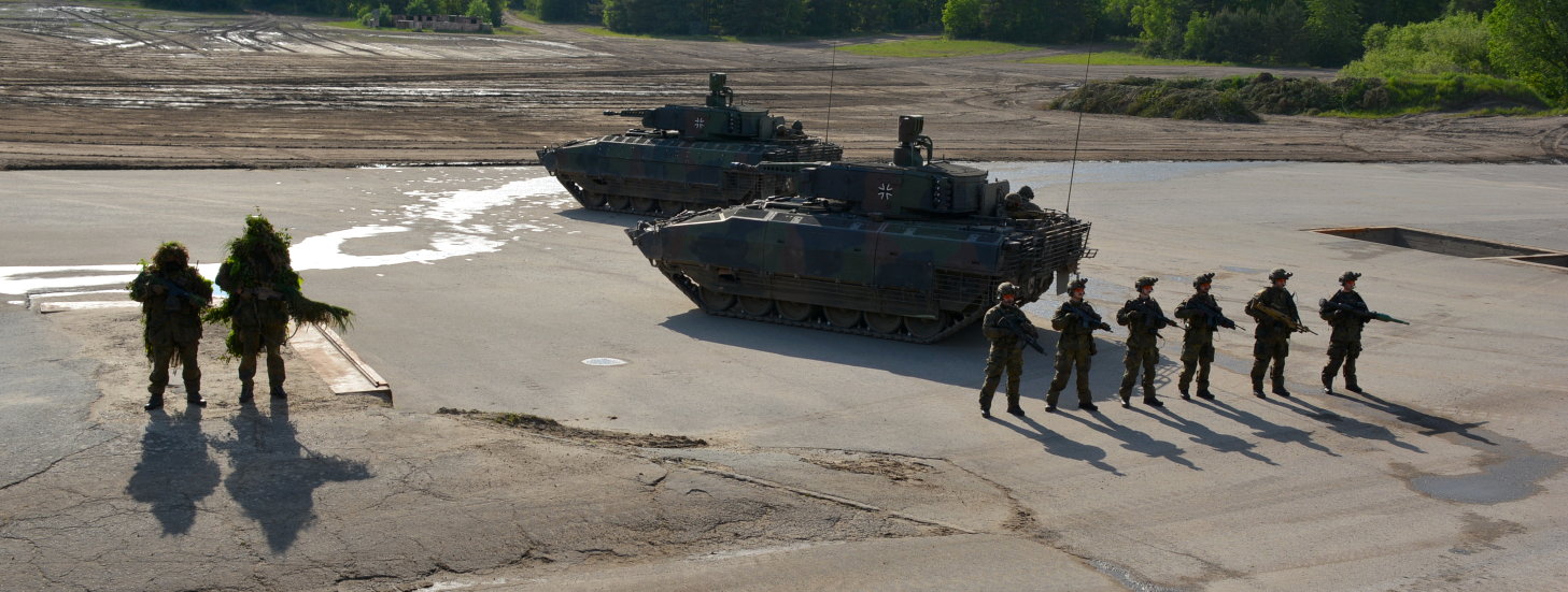 AKK in Munster bei der Panzerlehrbrigade 9 - Puma, Leopard 2, Panzergrenadiere