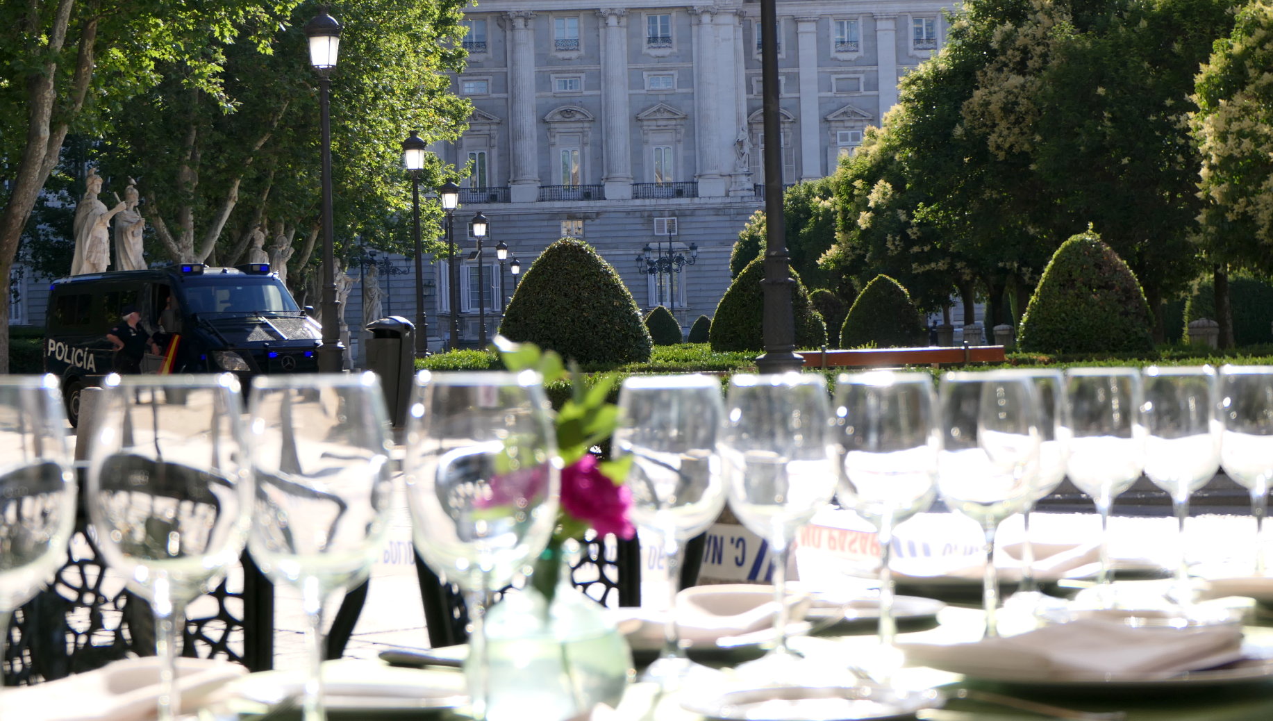 NATO-Gipfel vom 28. bis 30. Juni 2022 in Madrid - Gala-Dinner im Königspalast mit König Filipe VI.